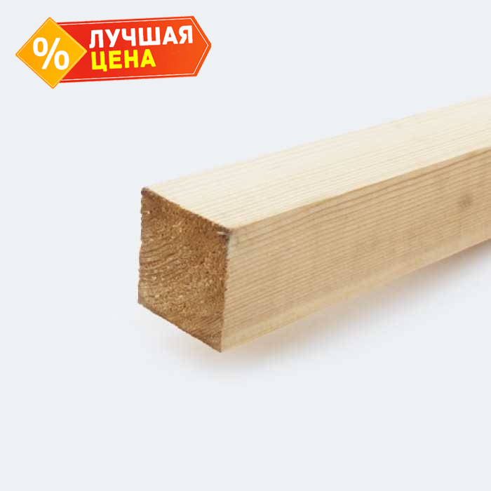 Брусок сухой 50х50х3000 сорт АВ