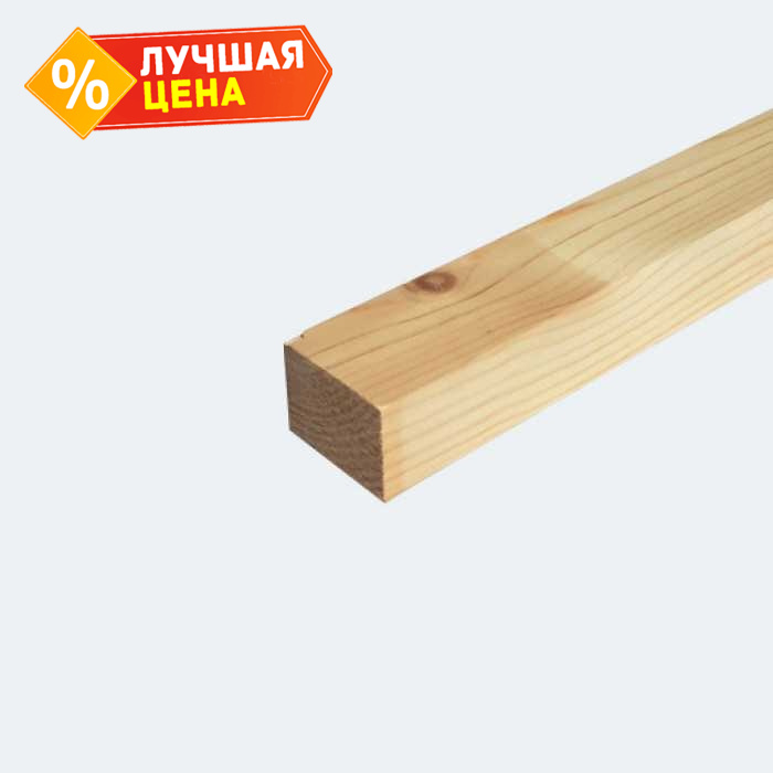 Брусок строганный сухой 40х50х3000 сорт АВ