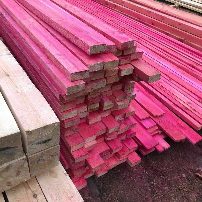 Доска антисептированная строганная сухая 46х96х6000 сорт АВ